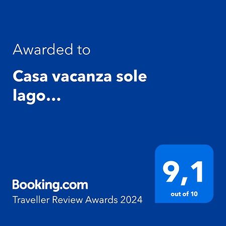 Casa Vacanza Sole Lago… إنترا المظهر الخارجي الصورة